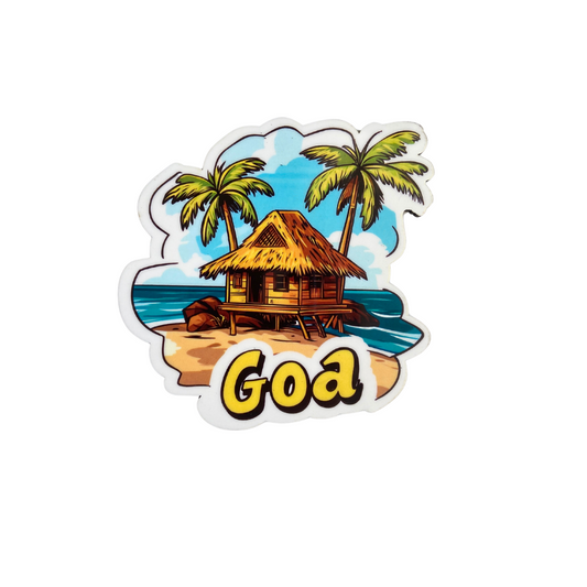 Goa Fridge Magnet | Travel Magnet | Goa Souvenir - Wander Tag