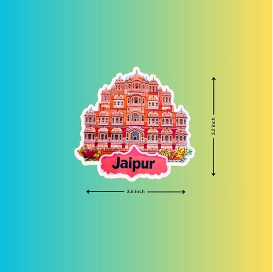 Jaipur Fridge Magnet | Souvenir from Rajasthan | Jaipur Souvenir - Wander Tag