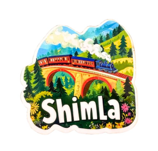Shimla Fridge Magnet | India Souvenir Gifts | Wander Tag