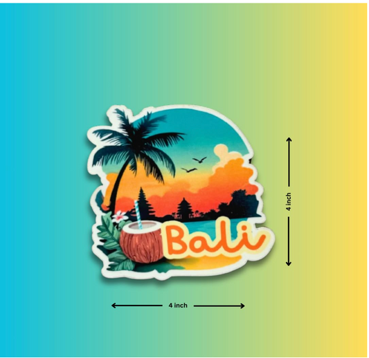 Bali Fridge Magnet | Travel Souvenir from Bali | Bali Gift - Wander Tag
